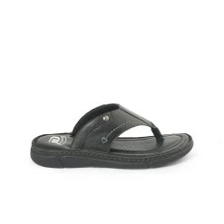 ID MENS BLACK THONG SANDAL