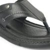 ID MENS BLACK THONG SANDAL