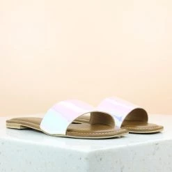 Inc.5 SALE FLAT MULE - BLUE