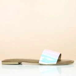 Inc.5 SALE FLAT MULE - BLUE