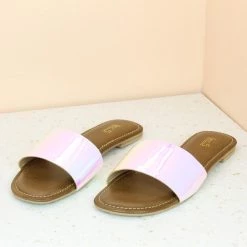 Inc.5 SALE FLAT MULE - BLUE