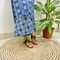 Inc.5 SALE FLAT CASUAL THONG-BLUE