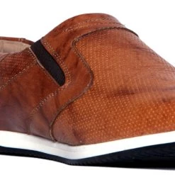 Buckaroo Adults-Men FLOREN Leather Denim Classic Shoes Slip-On