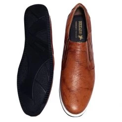 Buckaroo Adults-Men FLOREN Leather Denim Classic Shoes Slip-On