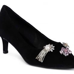 Heel & Buckle London Inter-changeable Studded Pumps