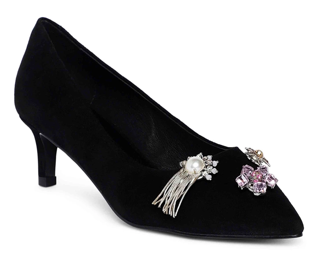 Heel & Buckle London Inter-changeable Studded Pumps 3 Heel & Buckle London Inter-changeable Studded Pumps