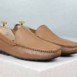 PRIVO By Inc5 DRIVING SHOES-TAN