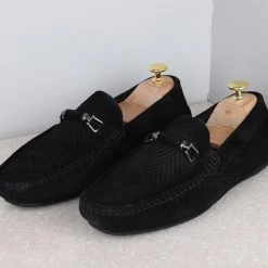 PRIVO By Inc5 DRIVING SHOES-BLACK MEN