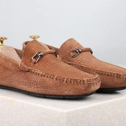 PRIVO By Inc5 MEN DRIVING SHOES-TAN