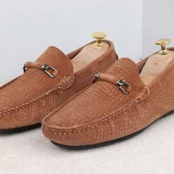 PRIVO By Inc5 MEN DRIVING SHOES-TAN