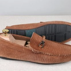 PRIVO By Inc5 MEN DRIVING SHOES-TAN