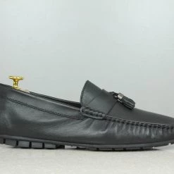 PRIVO By Inc5 TASSLE MOCCASINS-BLACK MEN 10 PRIVO By Inc5 TASSLE MOCCASINS-BLACK MEN