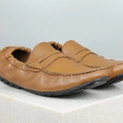 PRIVO By Inc5 DRIVING CASUAL LEATHER SHOES-TAN MEN