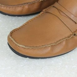 PRIVO By Inc5 DRIVING CASUAL LEATHER SHOES-TAN MEN