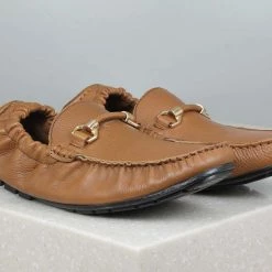 PRIVO By Inc5 MEN DRIVING SHOES-TAN