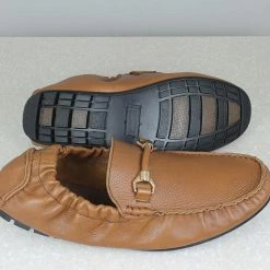 PRIVO By Inc5 MEN DRIVING SHOES-TAN