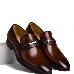 Luxoro Formello FORMAL SHOES-BROWN MEN