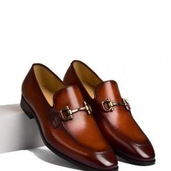 Luxoro Formello FORMAL SHOES-TAN MEN