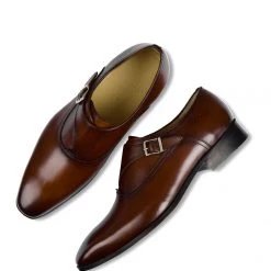 Luxoro Formello FORMAL SHOES-BROWN MEN