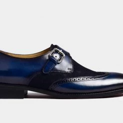 Luxoro Formello MEN FORMAL SHOES-BLUE