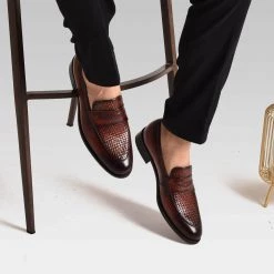 Luxoro Formello FORMAL SHOES-BROWN