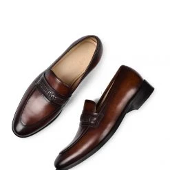 Luxoro Formello FORMAL SHOES-BROWN MEN