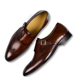 Luxoro Formello FORMAL SHOES-BROWN MEN