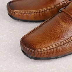 PRIVO By Inc5 MEN DRIVING SHOES-TAN