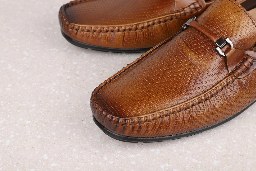 PRIVO By Inc5 MEN DRIVING SHOES-TAN 4 PRIVO By Inc5 MEN DRIVING SHOES-TAN