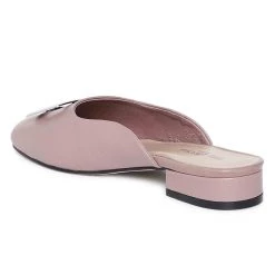 Heel & Buckle London Beige Woven Mules