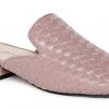 Heel & Buckle London WOMEN Mauve Buckled Mules