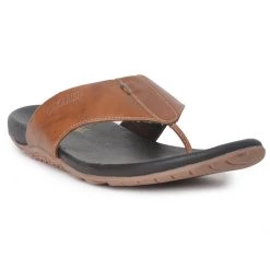 Buckaroo Adults-Men Y PRIMO Leather Strollers Open Sandal Slide Sandal