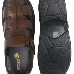 Buckaroo Adults-Men SAFARI NX Leather Strollers Closed Sandal Hook And Loop 11 Buckaroo Adults-Men SAFARI NX Leather Strollers Closed Sandal Hook And Loop