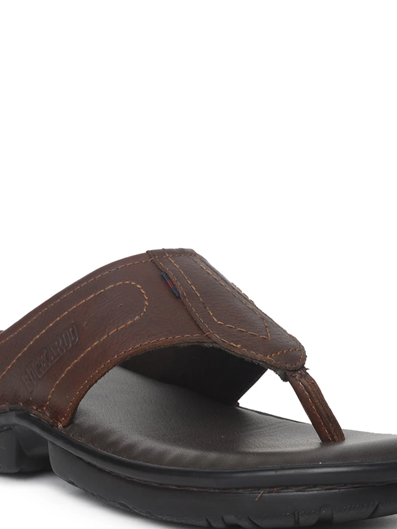 Buckaroo Adults-Men NEW MORRIS Leather Strollers Open Sandal Slide Sandal 6 Buckaroo Adults-Men NEW MORRIS Leather Strollers Open Sandal Slide Sandal