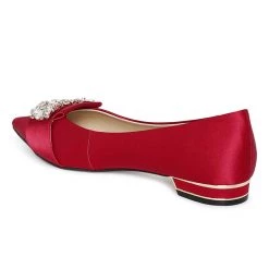 Heel & Buckle London Fuchsia Rose Ballerinas WOMEN