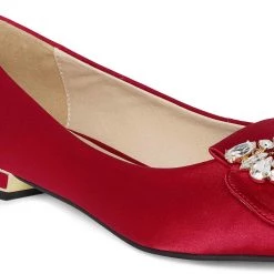 Heel & Buckle London Fuchsia Rose Ballerinas WOMEN