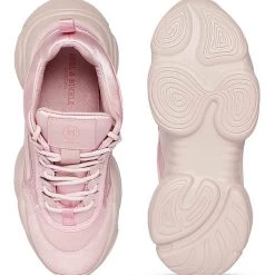 Heel & Buckle London Rose-quartz Chunky Sneakers WOMEN