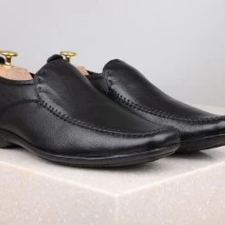 PRIVO By Inc5 FORMAL SLIPPONS-BLACK MEN