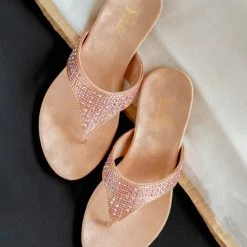 Inc.5 FLAT EMBROIDED THONG SALE