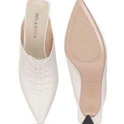 Heel & Buckle London Bleached Slide Mules