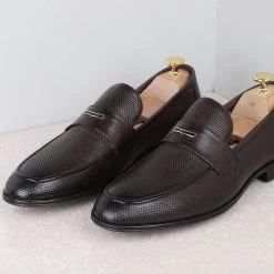 ATESBER By Inc5 MEN FORMAL SLIPPONS-COFFEE 9 ATESBER By Inc5 MEN FORMAL SLIPPONS-COFFEE