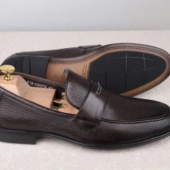 ATESBER By Inc5 MEN FORMAL SLIPPONS-COFFEE 11 ATESBER By Inc5 MEN FORMAL SLIPPONS-COFFEE