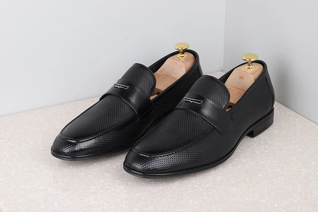 ATESBER By Inc5 FORMAL SLIPPONS-BLACK MEN 5 ATESBER By Inc5 FORMAL SLIPPONS-BLACK MEN