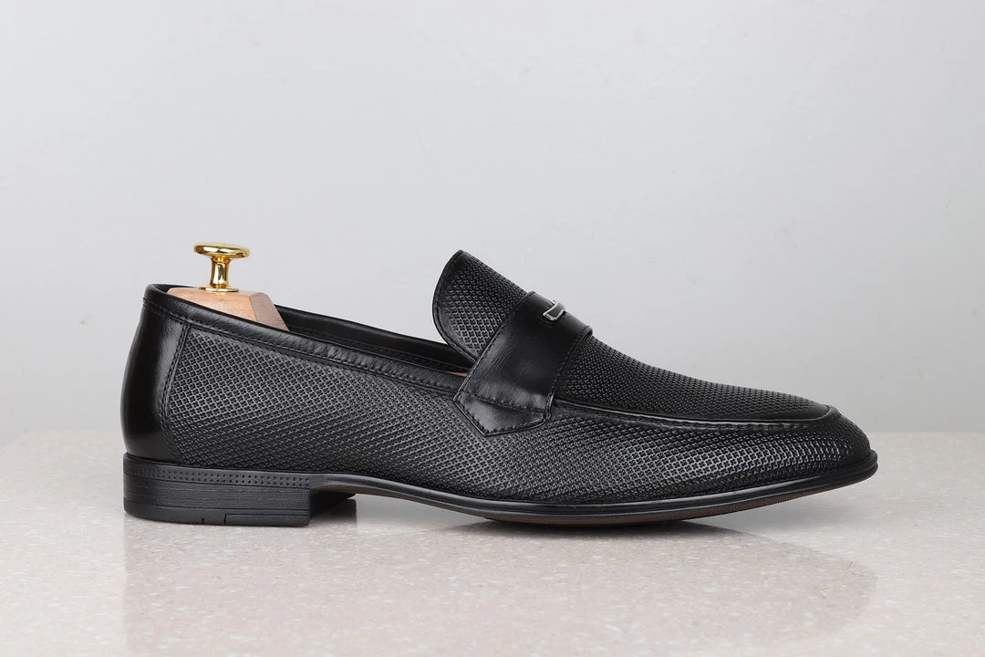 ATESBER By Inc5 FORMAL SLIPPONS-BLACK MEN 6 ATESBER By Inc5 FORMAL SLIPPONS-BLACK MEN