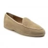 Heel & Buckle London Cream Suede Venetian Loafers