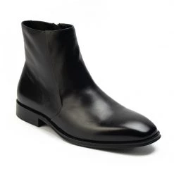 MEN Heel & Buckle London Charcoal Chealsea Boots