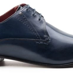 Heel & Buckle London Navy Derby
