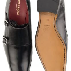 MEN Heel & Buckle London Double Monk Straps Shoes 10 MEN Heel & Buckle London Double Monk Straps Shoes