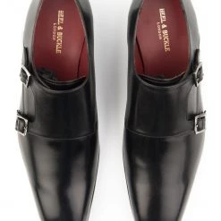 MEN Heel & Buckle London Double Monk Straps Shoes 11 MEN Heel & Buckle London Double Monk Straps Shoes