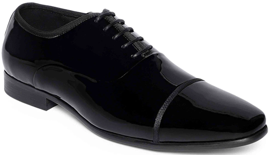 Heel & Buckle London Patent Captoe Oxford Formal Shoes MEN 3 Heel & Buckle London Patent Captoe Oxford Formal Shoes MEN